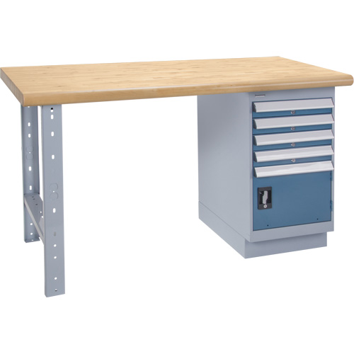 &eacute;tabli, Porte a/combinaison de tiroirs, Cap 2500 lb, 72" la x 36" p, 34" h Consource