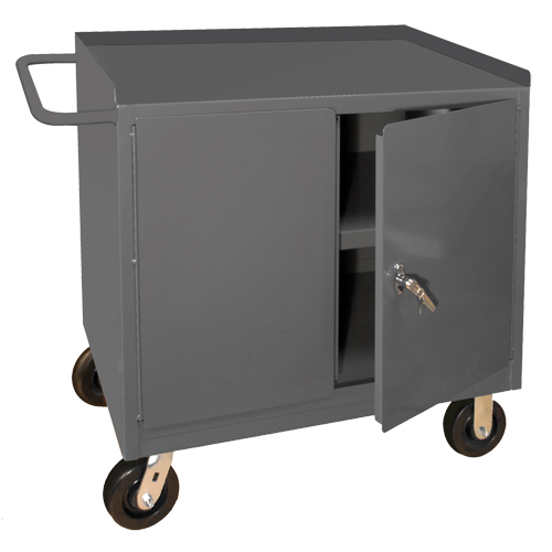 Armoire d'&eacute;tabli mobile, Acier Surface Consource