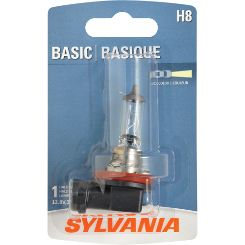 Ampoule de base pour feu avant H8, Halog&egrave;ne, 35 W, Blanc cass&eacute; Consource