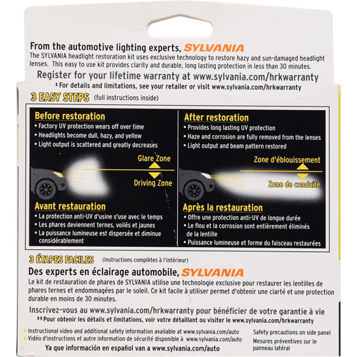 Headlight Restoration Kit Consource