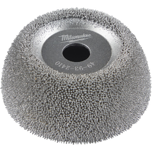Meule &agrave; polir &agrave; contour &eacute;vas&eacute; 2" pour ponceuse pour pneus &agrave; basse vitesse M12 Fuel Consource