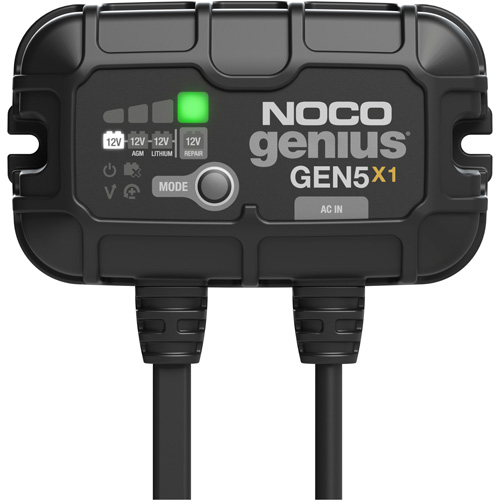 Chargeur de batterie embarqu&eacute; &agrave; 1 sortie de 5 amp&egrave;res Gen5X1 Genius Consource
