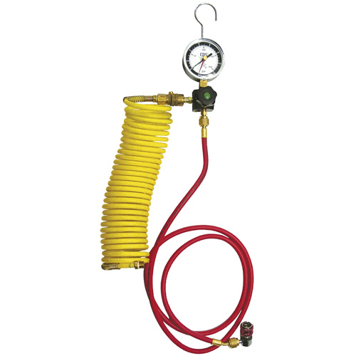 Ensemble pour test de fuite dazote pour climatisation automobile avec r&eacute;gulateur Consource