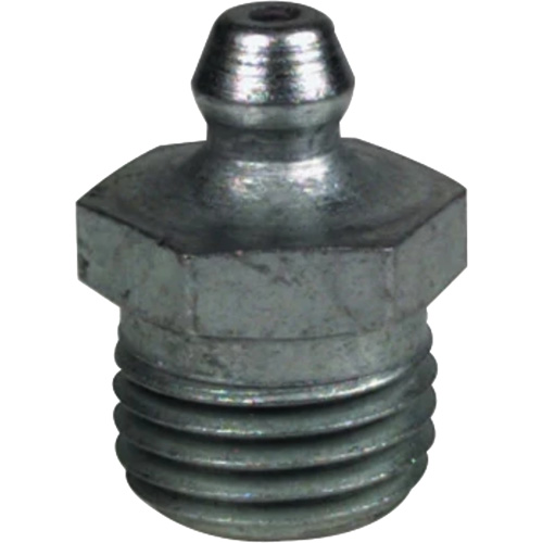Raccord de graissage droit tr&egrave;s court, Acier, Filetage de 0,25 NPT Consource
