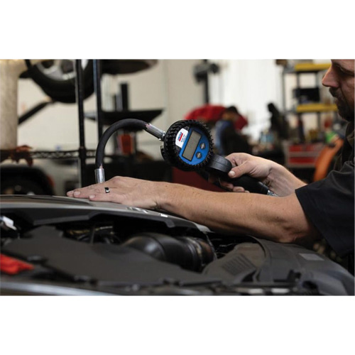 Electronic Lube Meter with Flexible 90° Extension Consource