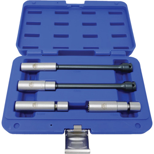 Jeu de douilles pivotantes pour bougie d'allumage Euro 4 mcx, Prise 3/8" Consource