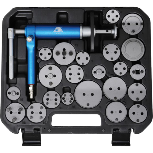 Ensemble d'outils pneumatiques pour le remontage des &eacute;triers de frein Consource