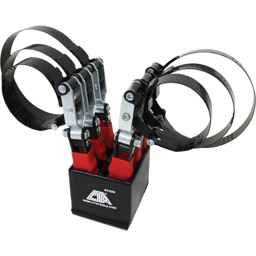 6-Piece Oil Filter Wrench Kit with Magnetic Stand Consource
