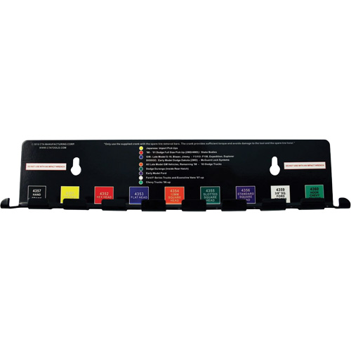 10-Piece Spare Tire Tool Kit Consource