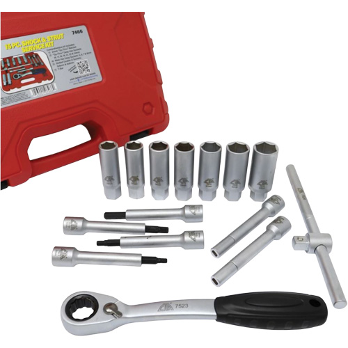 Ensemble d'outils pour amortisseurs et jambes de force  15 mcx Consource