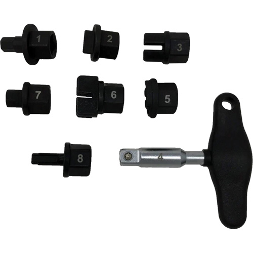 Trousse d'outils pour bouchons de vidange dhuile 8 morceaux Consource