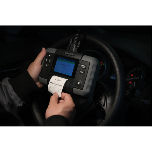 Testeur de batterie 12?V et de syst&egrave;mes 12?V/24?V BT600 avec imprimante int&eacute;gr&eacute;e Consource