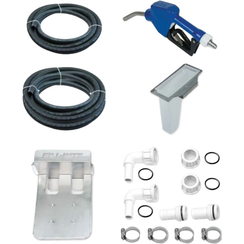 Pompe de transfert de fluide d'&eacute;chappement diesel (DEF) 115 V CA avec support pour cuve GRV et pistolet Consource