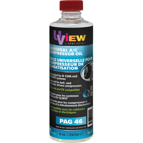 Huile universelle pour climatisation PAG 46, 237 ml, Bouteille Consource