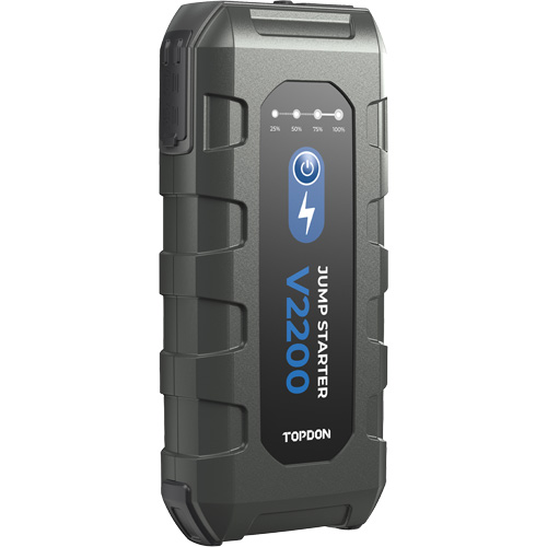 Survolteur, banque d'alimentation et lampe de poche V2200 Consource