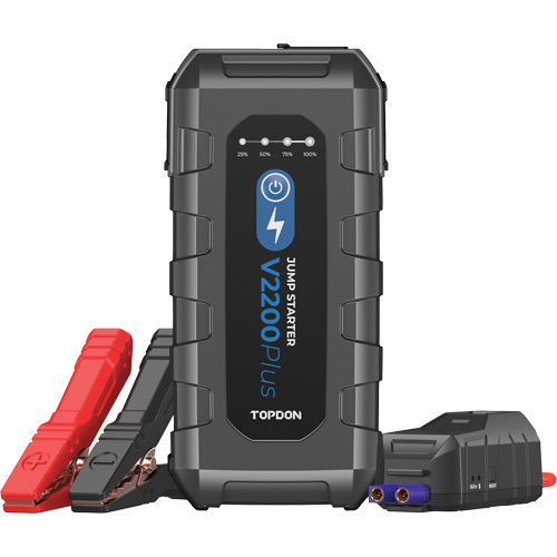 V2200Plus 2-in-1 2200 Peak Amp Jump Starter, Battery & System Tester Consource