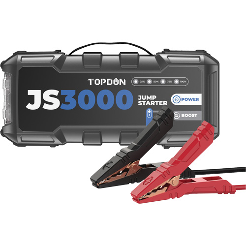 Survolteur, banque d'alimentation et lampe de poche JumpSurge3000 Consource