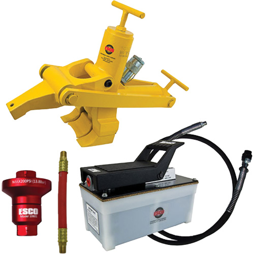 Trousse de d&eacute;monte-talons Combi avec pompe &agrave; air hydraulique de 2,5 pintes Consource