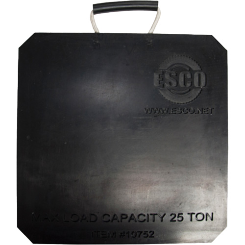 Plaque de support de v&eacute;rin d'une capacit&eacute; de 25 tonnes Consource