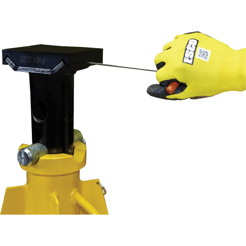 Adaptateur &agrave; dessus plat pour supports de v&eacute;rin ESCO de style haut de 20 et 25 tonnes Consource