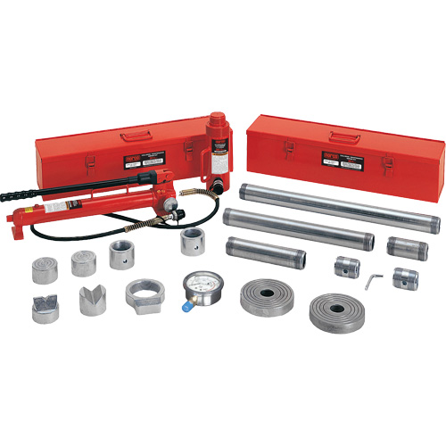 20-Ton Capacity Collision/Maintenance Repair Kit with Forged Adapters Consource