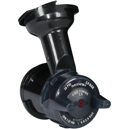 Performance Gravity Fine Finish Atomizing Head - Red Consource