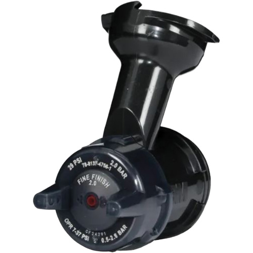 Performance Gravity Fine Finish Atomizing Head - Red Consource