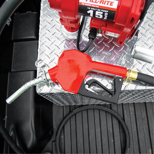 Red Automatic Gasoline Spout Nozzle Consource