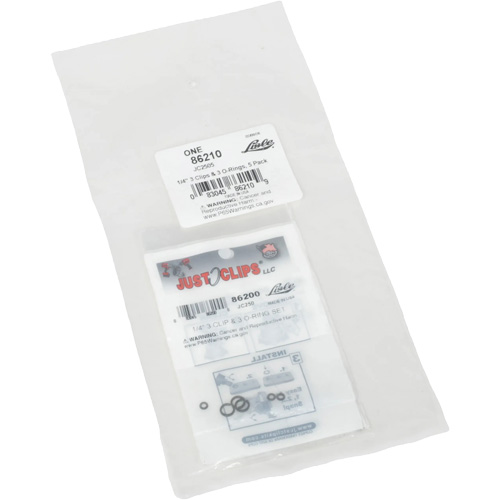 Jeu de clips et joints toriques de 1/4 po - En vrac Consource