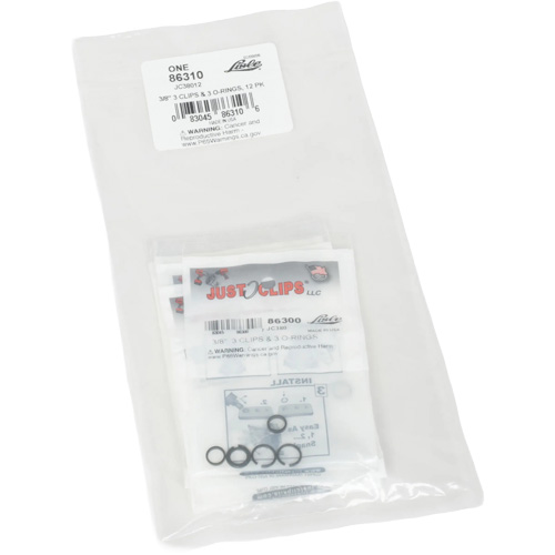 3/8" Clips & O-Rings Set - Bulk Consource