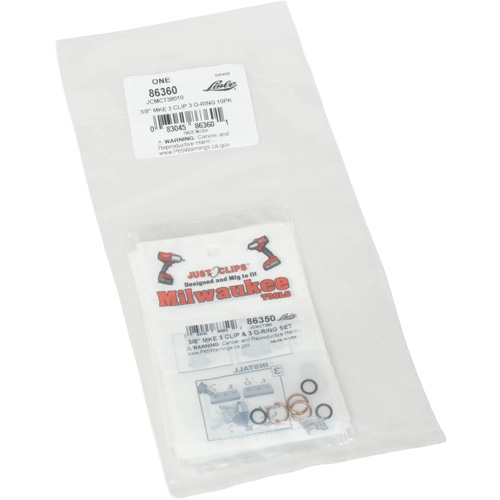 Jeu de clips et joints toriques de 3/8 po pour Milwaukee - en vrac Consource