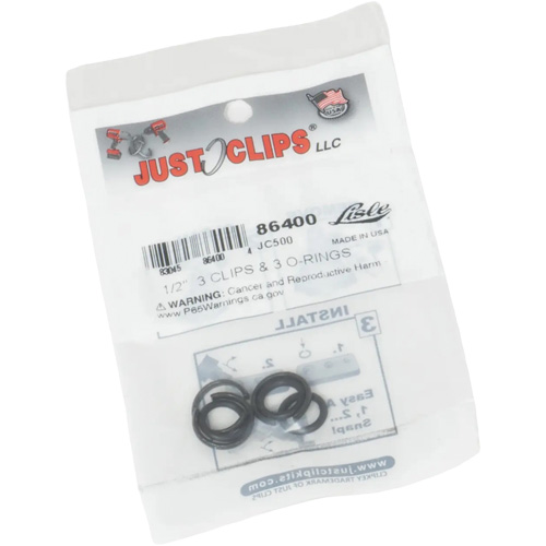 1/2" Clips & O-Rings Set Consource