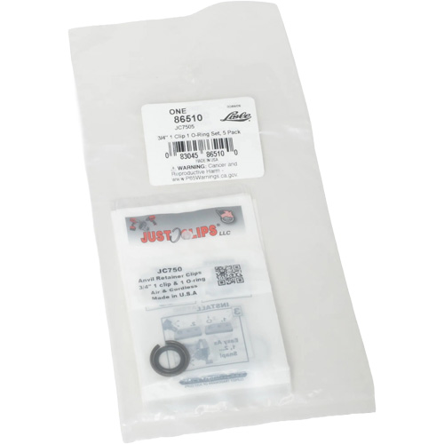 3/4" Clips & O-Rings Set - Bulk Consource