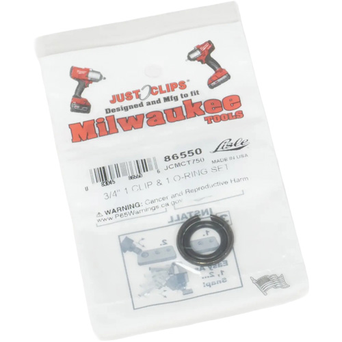 3/4" Clip & O-Ring Set for Milwaukee Consource