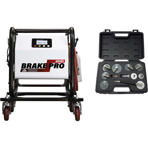 Short Frame Brake-Pro Pressure Brake Bleeder with Adapters Consource