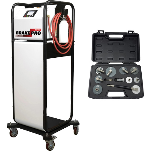 Tall Frame Brake-Pro Pressure Brake Bleeder with Adapters Consource