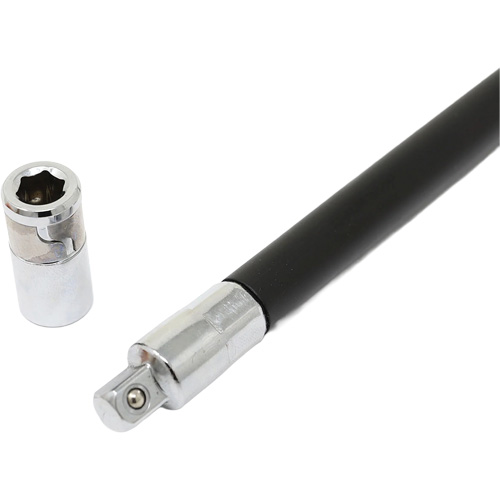 Tournevis flexible extra-long avec adaptateur carr&eacute; 1/4" x hexagonal 1/4" Consource