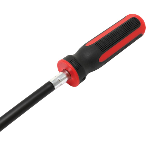 Tournevis flexible extra-long avec adaptateur carr&eacute; 1/4" x hexagonal 1/4" Consource