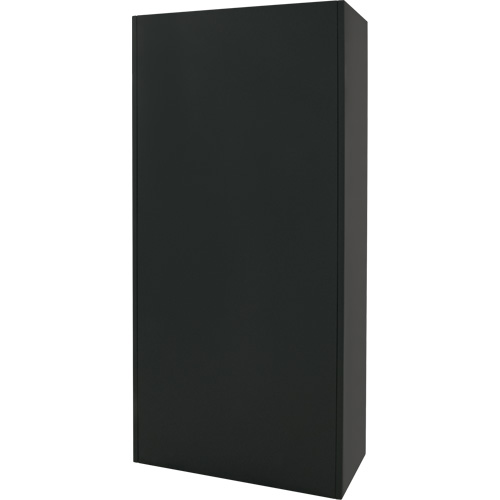 Armoire de rangement Hi-Boy, Acier, 4 Tablettes, 72" h x 36" la x 18" P, Noir Consource