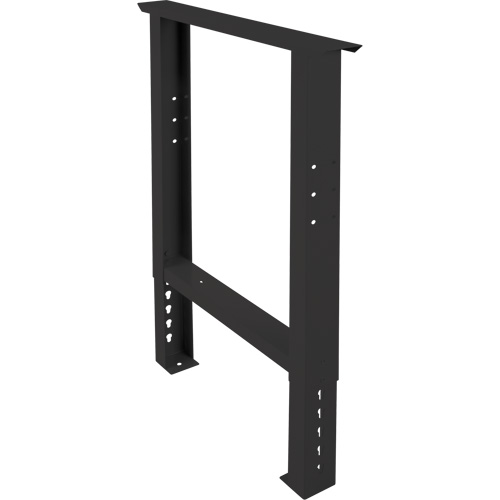 Pattes d'&eacute;tabli pour service industriel, Acier, 24" p x 34" h, Simple Consource
