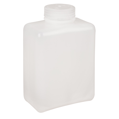 Easy-Grip Space-Saver Bottles, Rectangular, 32 oz., Plastic Consource