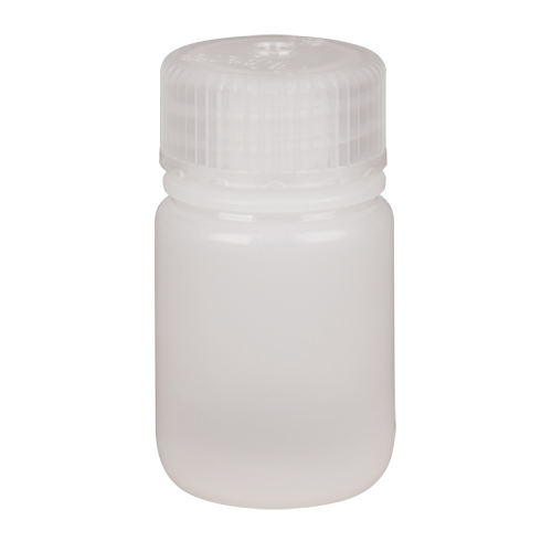 Wide-Mouth Bottles, Round, 1 oz., Plastic Consource