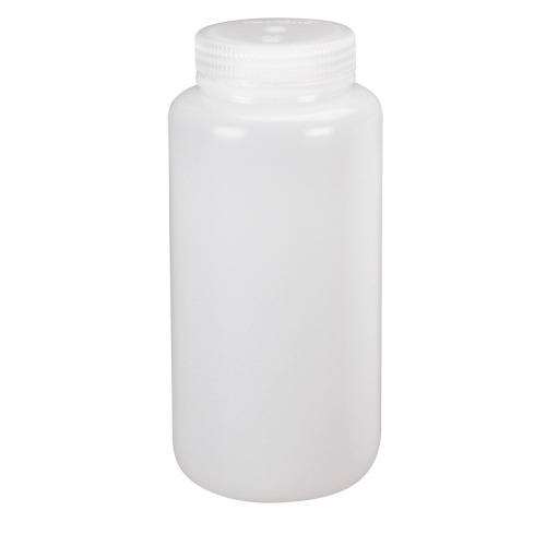 Wide-Mouth Bottles, Round, 8 oz., Plastic Consource