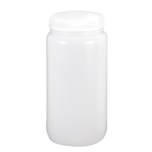 Wide-Mouth Bottles, Round, 1 gal., Plastic Consource