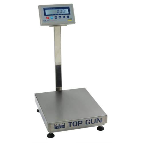 Balances &agrave; plateau &eacute;lectroniques Top Gun, 18" lo x 12" la, Capacit&eacute; de 150 lb Consource