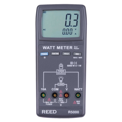 Wattm&egrave;tre v.e.v. avec certificat de calibration Consource