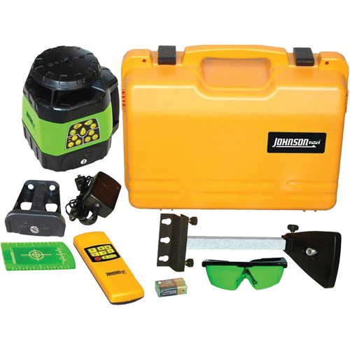Green Beam Self-Leveling Horizontal & Vertical Rotary Laser, 400' (120 m), 532 Nm Consource