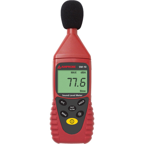Sonom&egrave;tre SM-10, Gamme de mesure 0 - 50 dB Consource