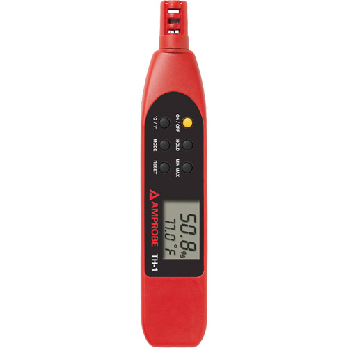 TH-1 Relative Humidity & Temperature Probe Meter, 4% - 95% RH, -4°- 122° F ( -20° - 50° C ) Consource
