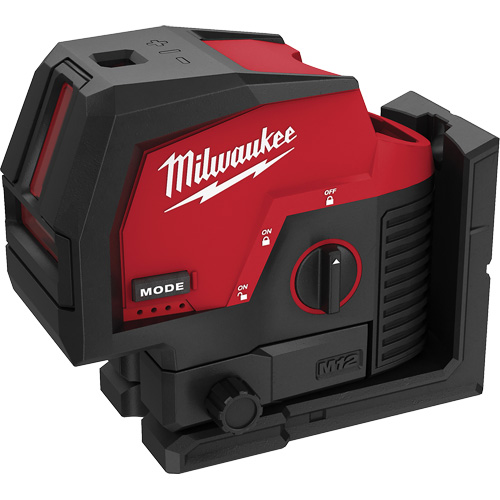 M12  Green Cross Line and Plumb Points Cordless Laser (Tool Only) Consource